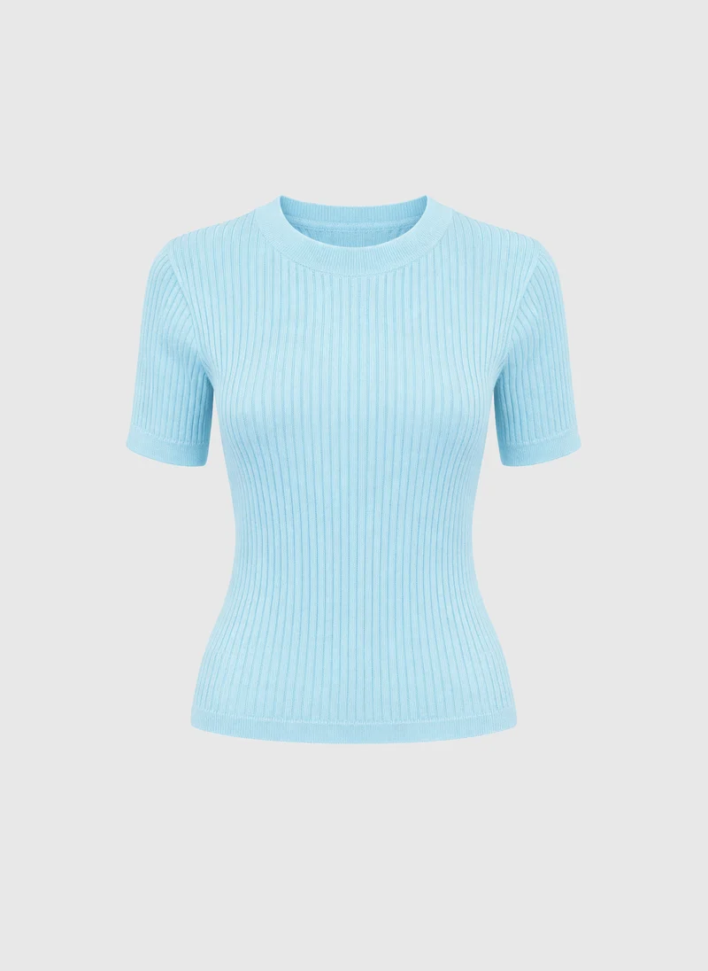 PULL LESIENNA turquoise