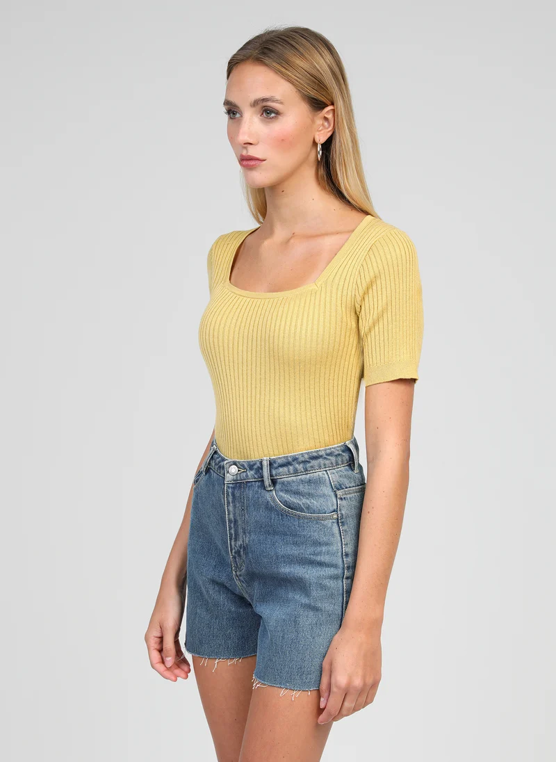 PULL LESIA paille