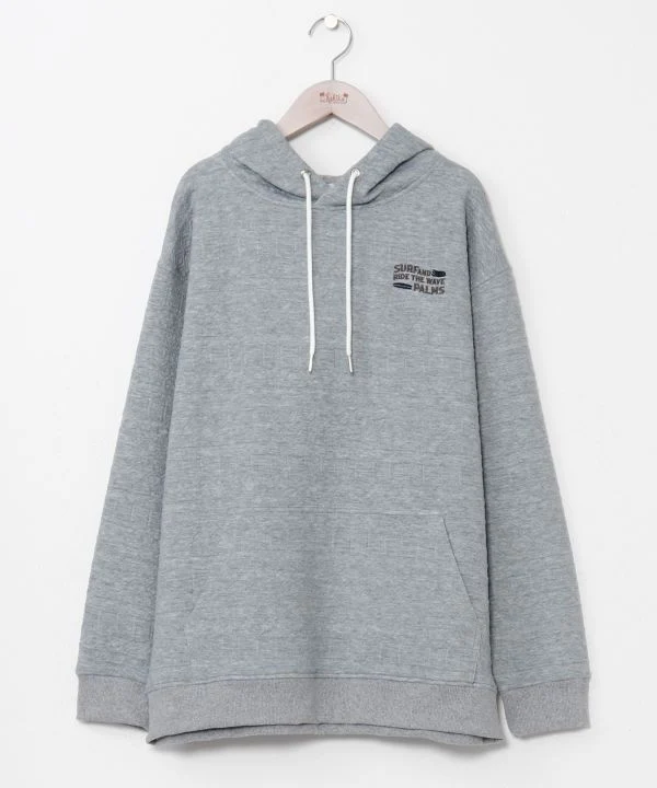 Sweat à capuche jacquard décontracté SURF&Palms pour hommes