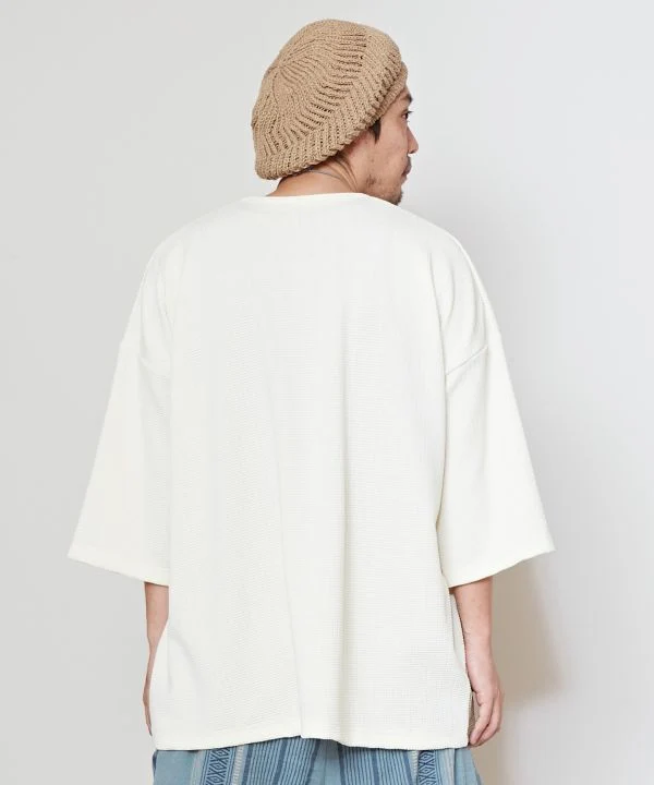 Haut ample patchwork pour homme