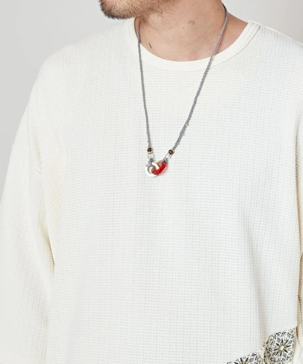 Haut ample patchwork pour homme