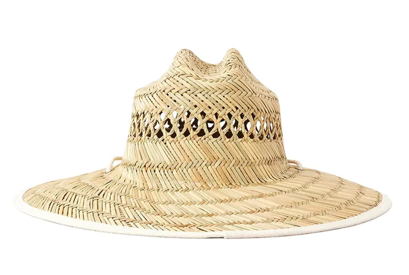 CHAPEAU DE SOLEIL CLASSIQUE EN PAILLE DE SURF