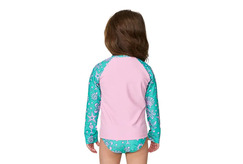 ENSEMBLE DE GILET ANTI-UV SUNSHINE À MANCHES LONGUES - FILLE