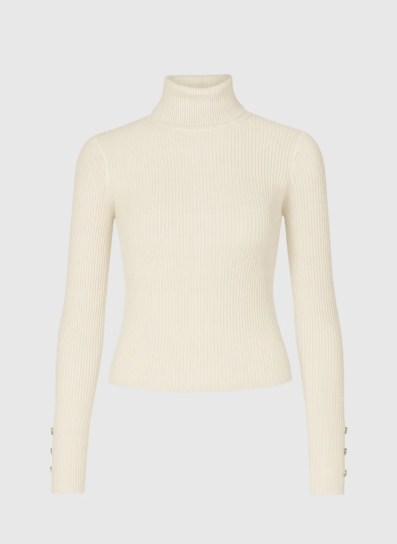PULL NATANIA blanc cassé