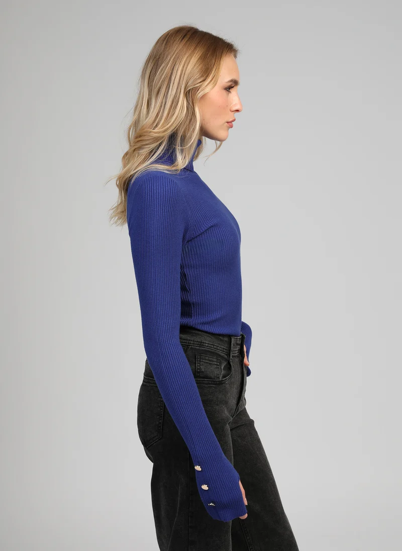 PULL NATANIA bleu