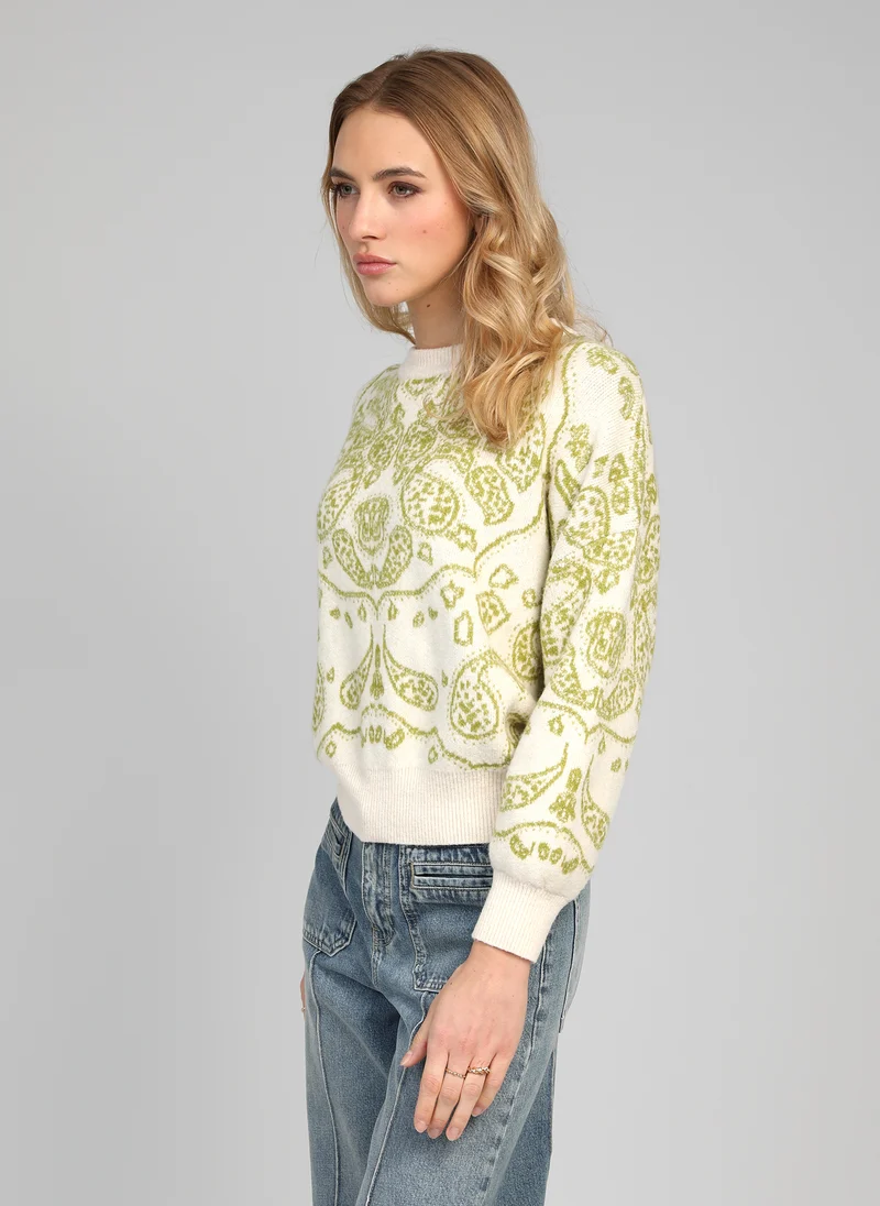 PULL NIDANA ecru