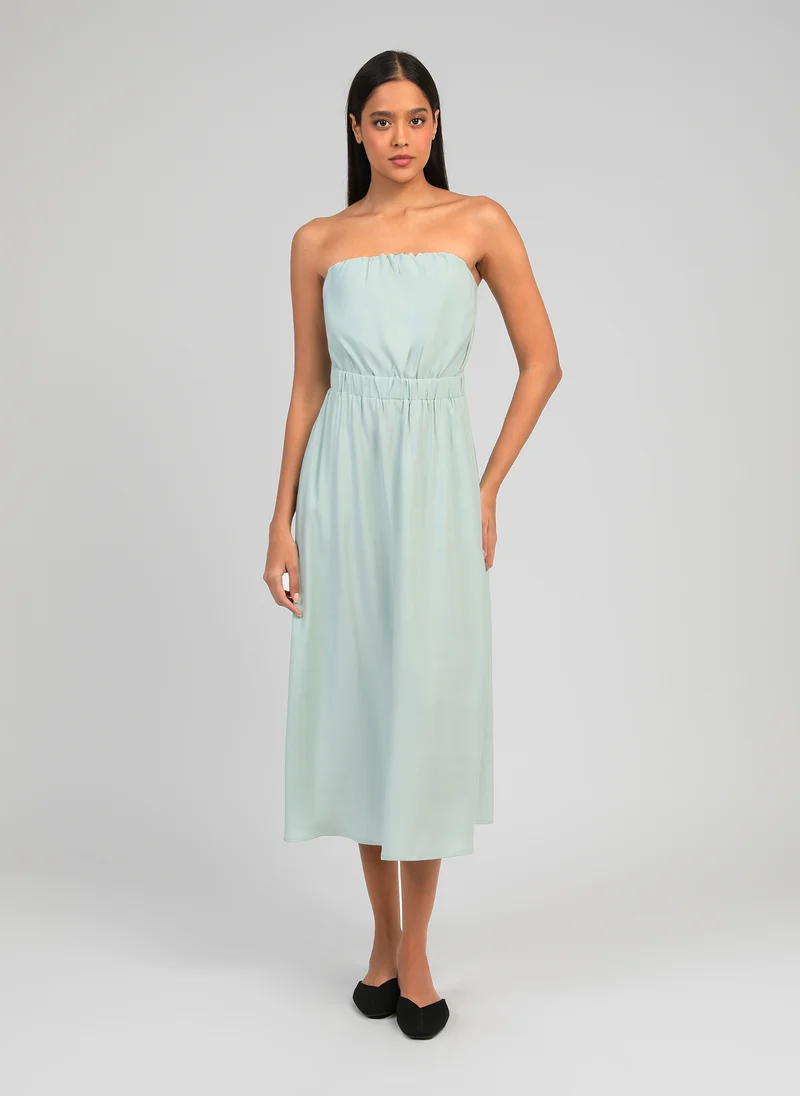 ROBE LONGUE MILIKA celadon