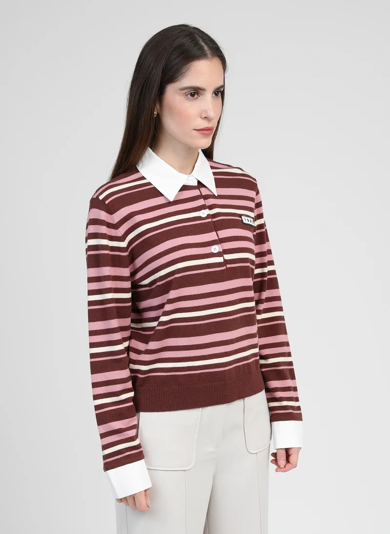 PULL NONO marron