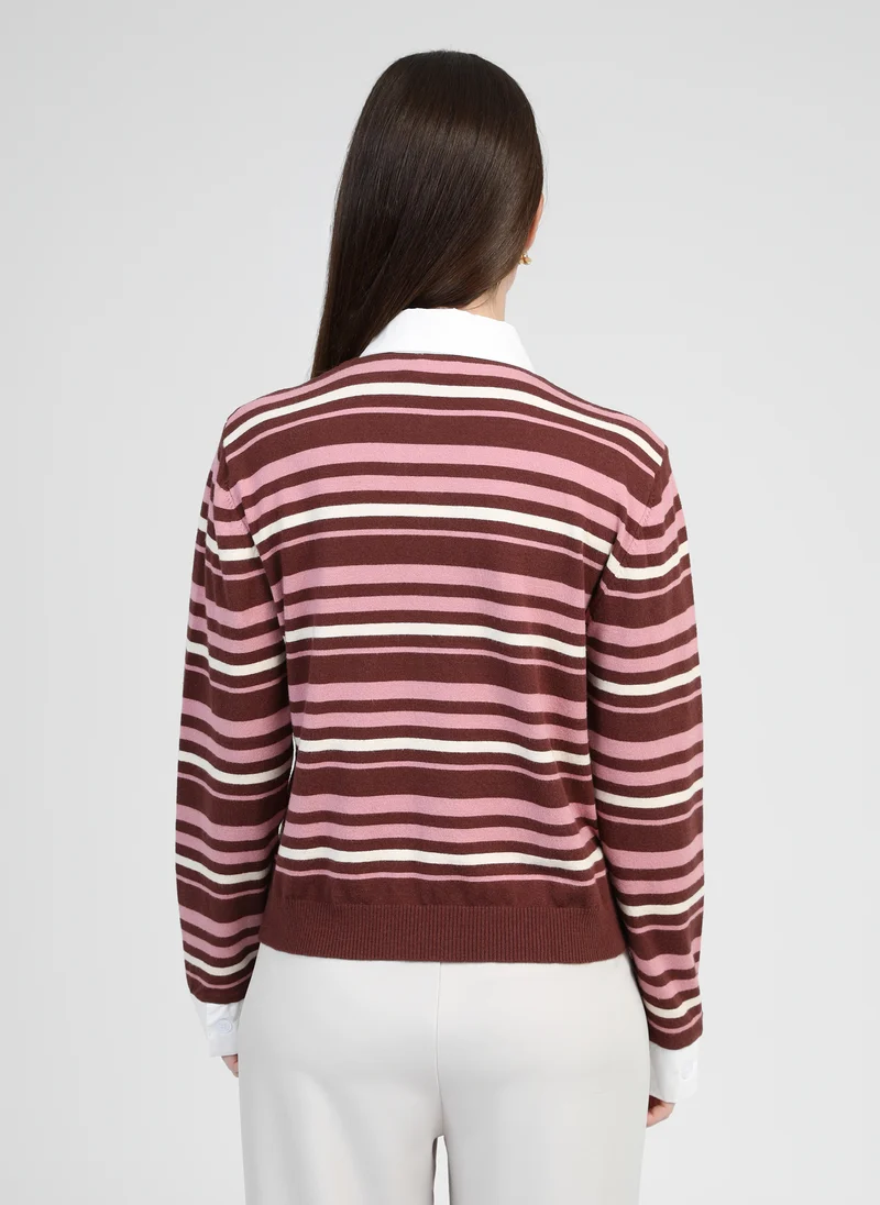 PULL NONO marron