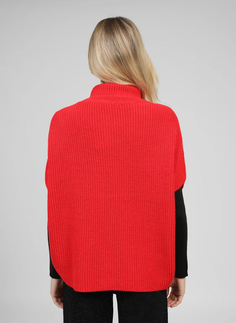 PULL LEPONY rouge