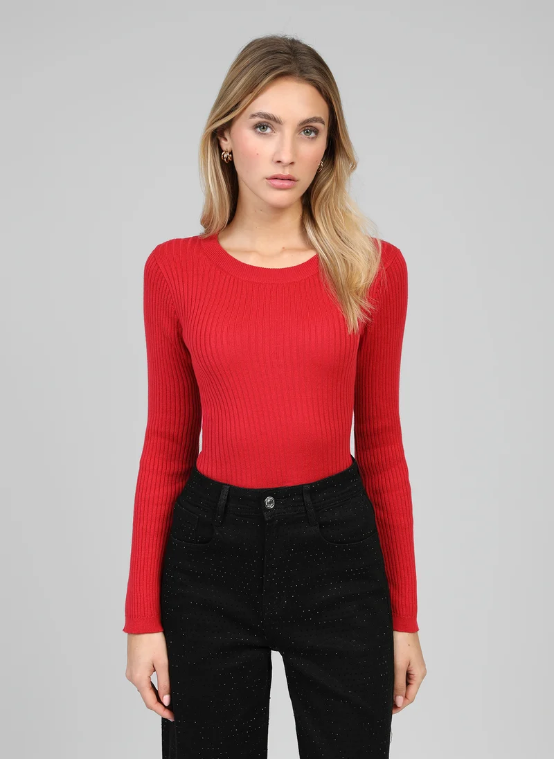 PULL LESIENOU rouge
