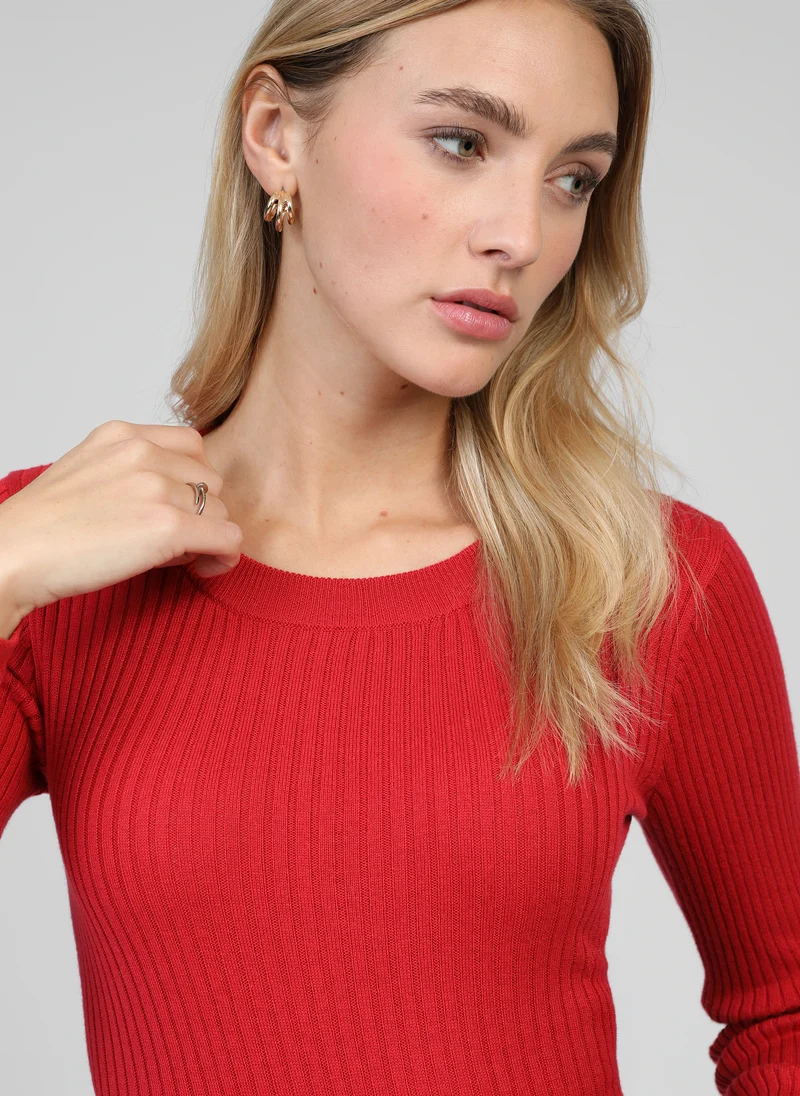 PULL LESIENOU rouge