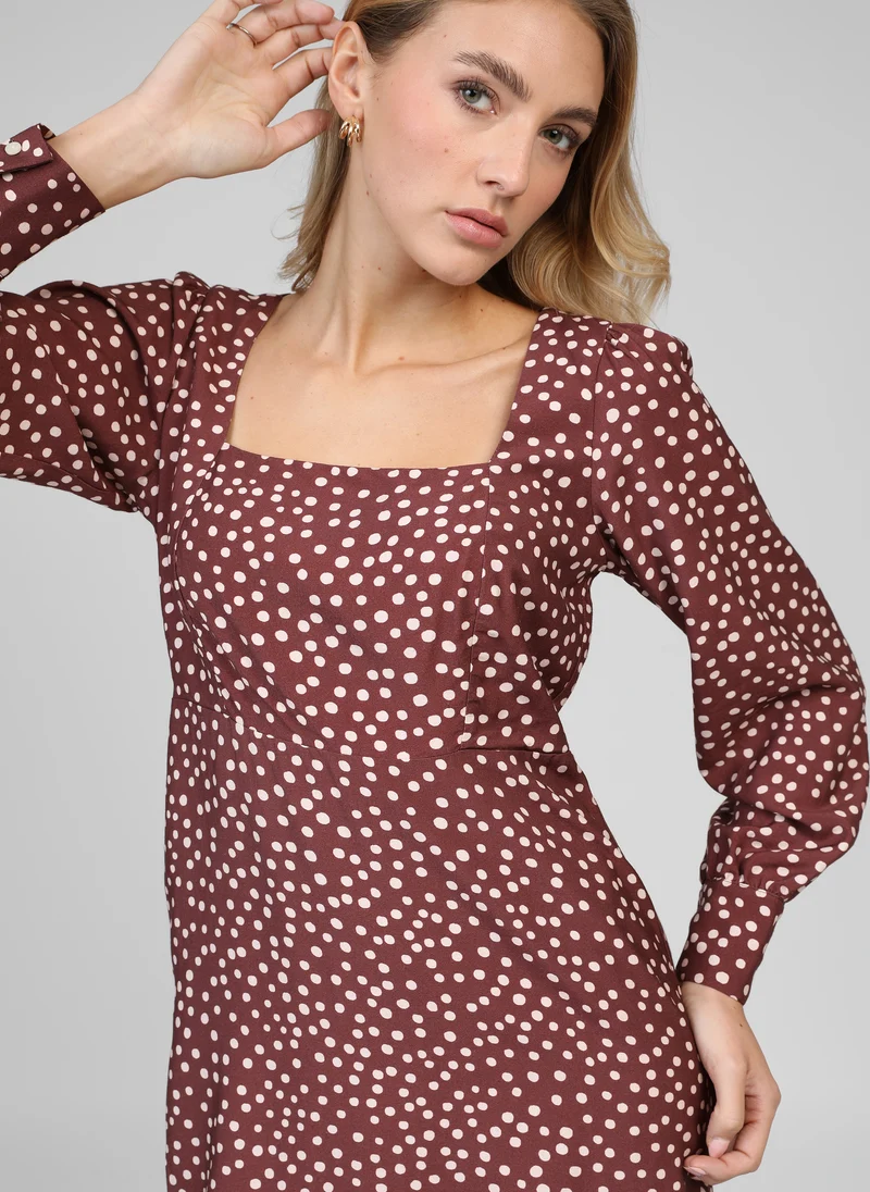 ROBE COURTE MAWILL jakaranda choco