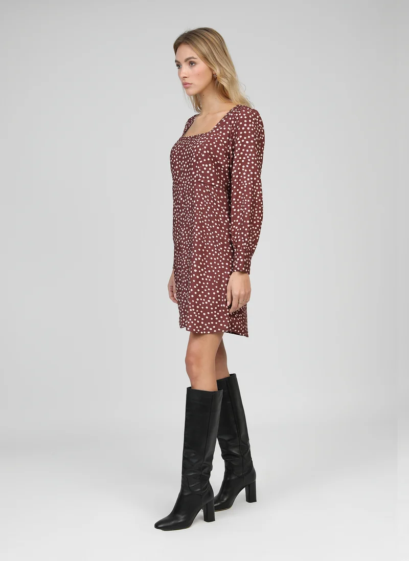 ROBE COURTE MAWILL jakaranda choco