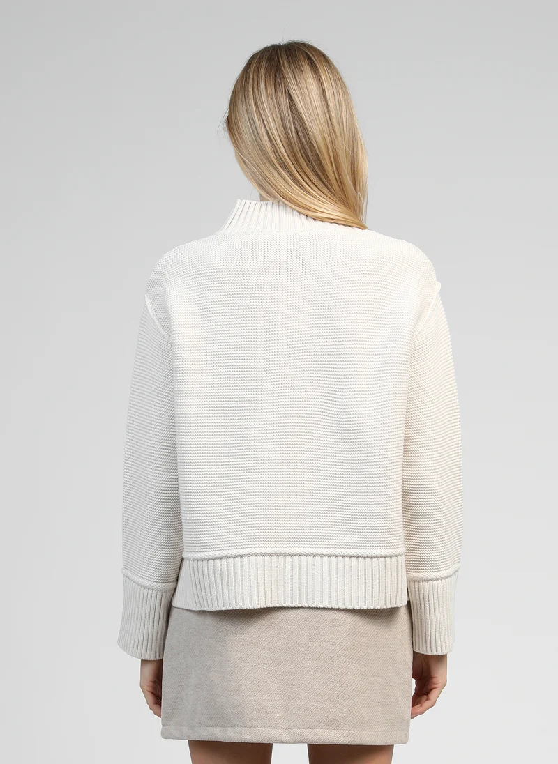 PULL VALORA ecru