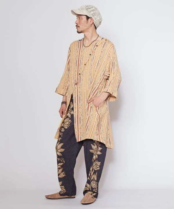 Haut polyvalent en jacquard bohème