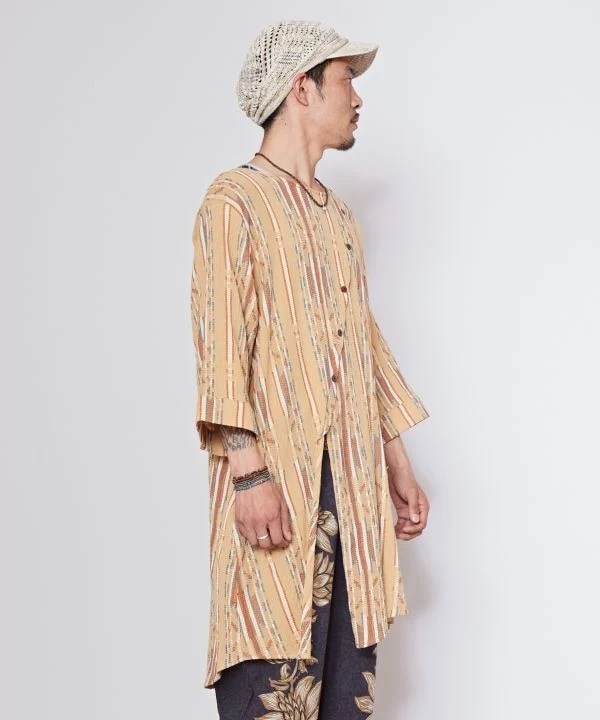 Haut polyvalent en jacquard bohème