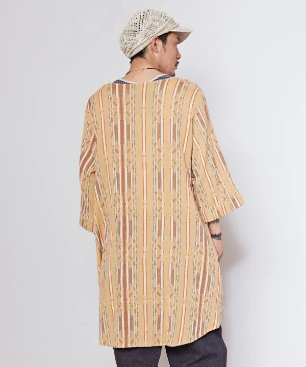 Haut polyvalent en jacquard bohème