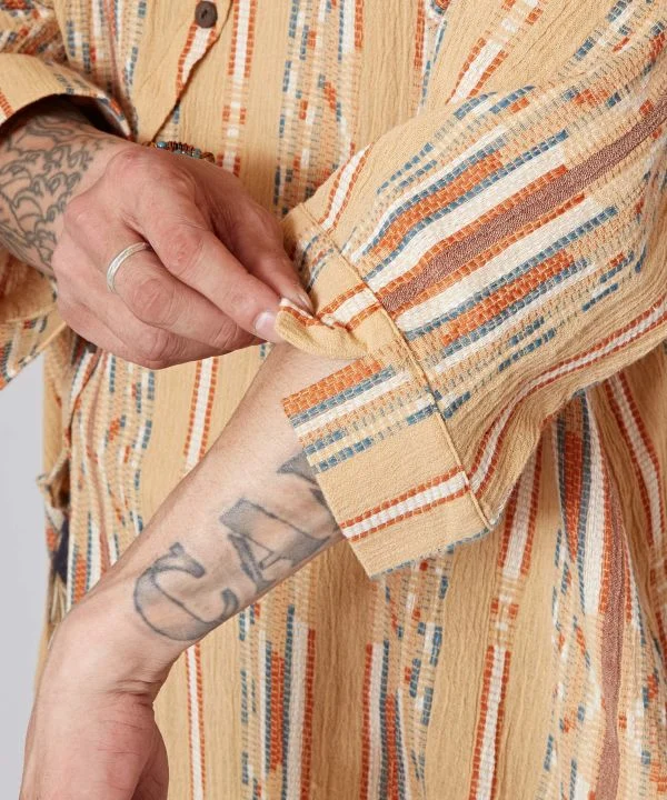 Haut polyvalent en jacquard bohème