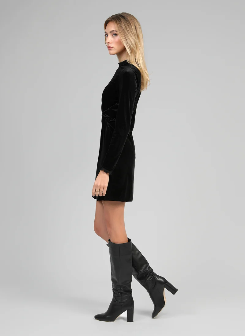 ROBE COURTE ELIOTY noir