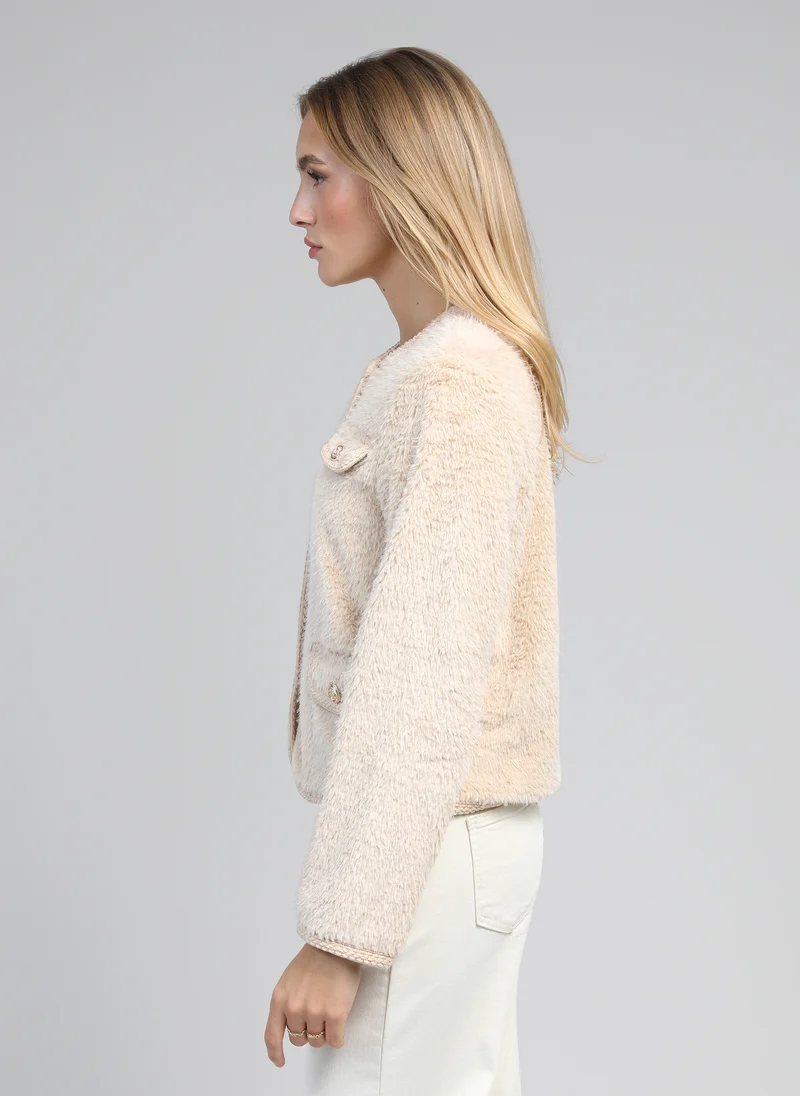 VESTE CATHIE ecru