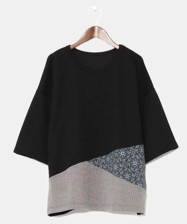 Haut ample en patchwork