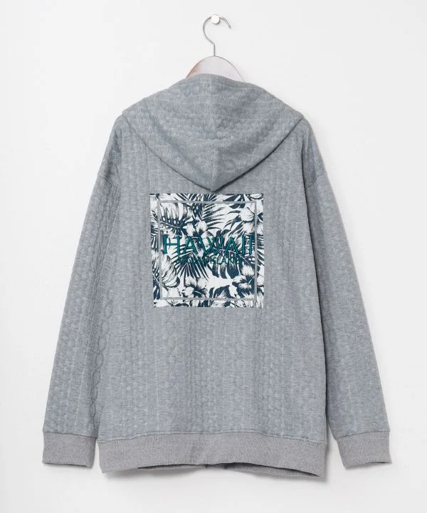 Sweat à capuche homme à détails texturés