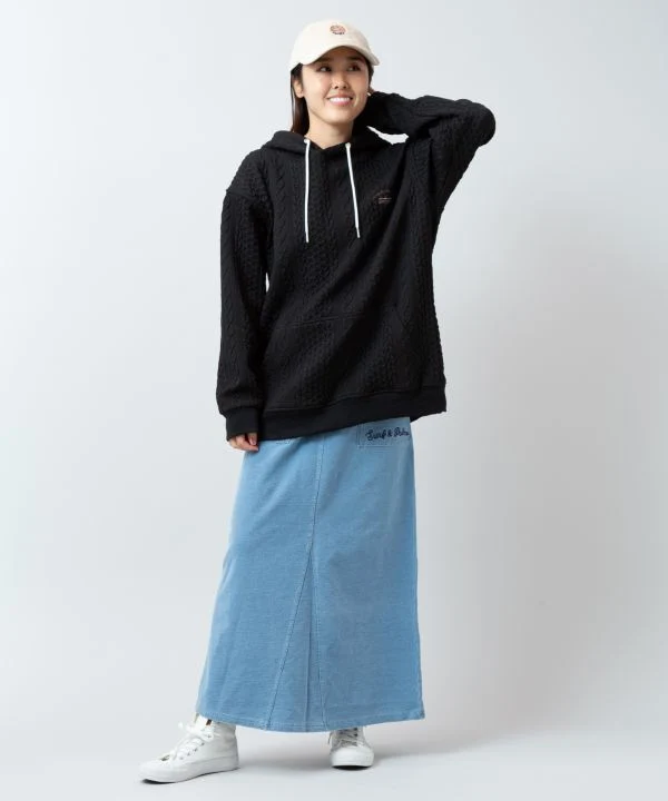 Sweat à capuche homme à détails texturés