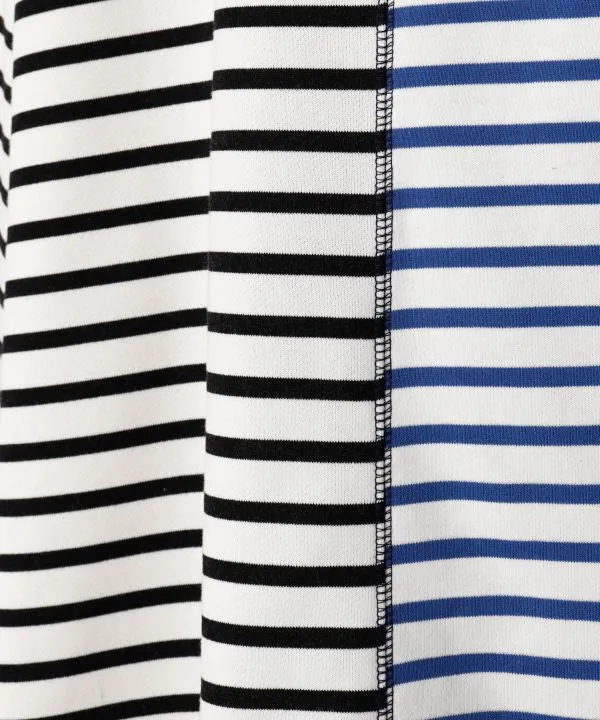 Haut patchwork rayé pour homme