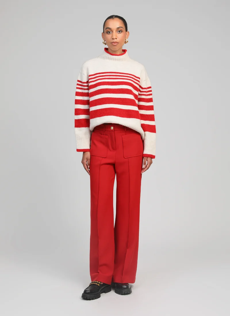 PANTALON PHILICIA rouge