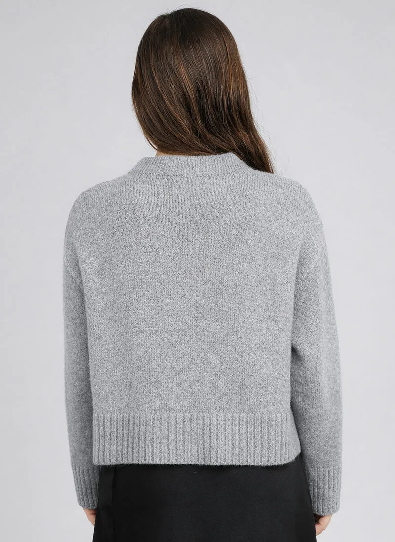 PULL LORANA gris chiné