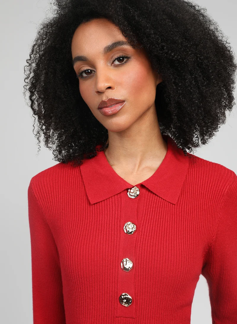 PULL NABI rouge