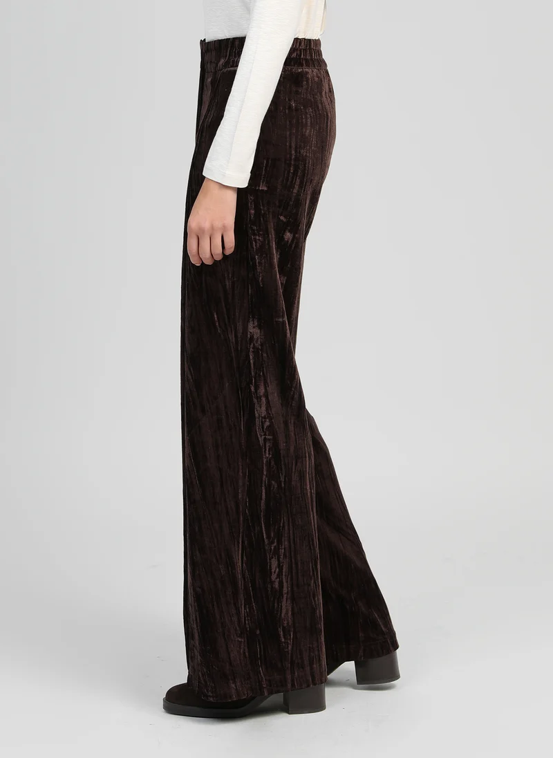 PANTALON PATRILOU chocolat