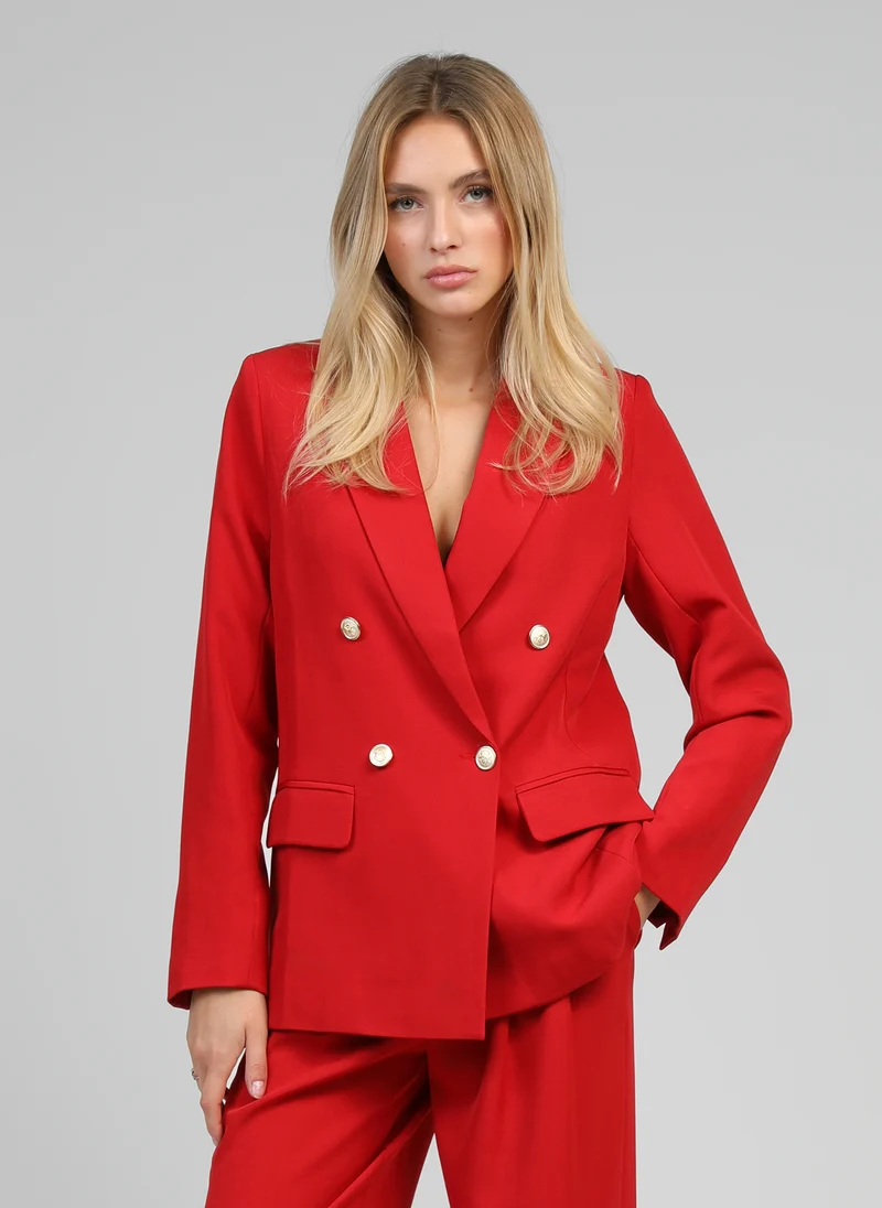 VESTE ZAKIE rouge