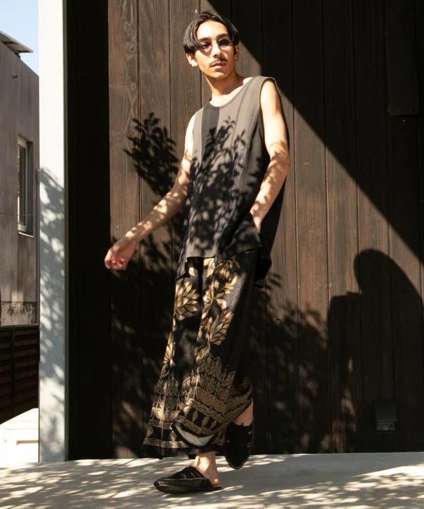 Débardeur patchwork pour homme