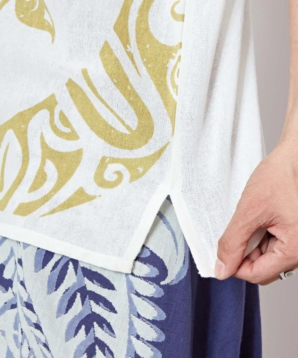 Haut unisexe à motif tribal