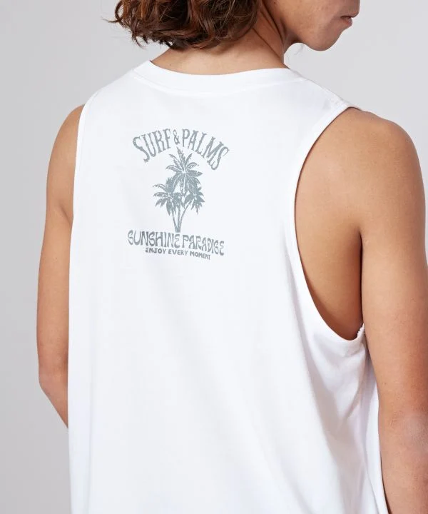 Débardeur graphique pour homme SURF＆Palms
