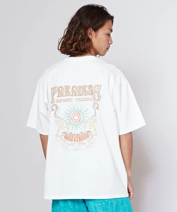 T-shirt graphique vintage pour homme SURF＆Palms