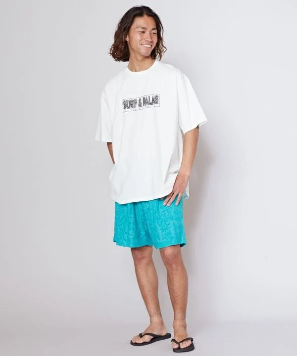 T-shirt graphique vintage pour homme SURF＆Palms