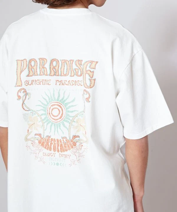 T-shirt graphique vintage pour homme SURF＆Palms