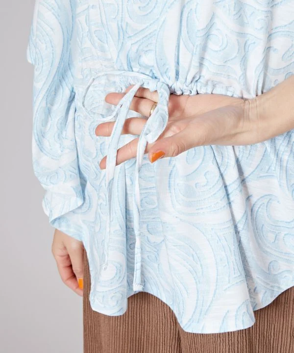 Haut poncho Floral Resort
