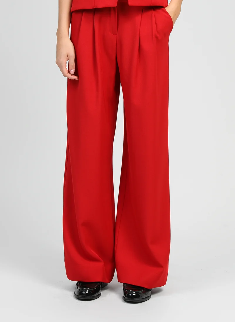 PANTALON PHELISE rouge