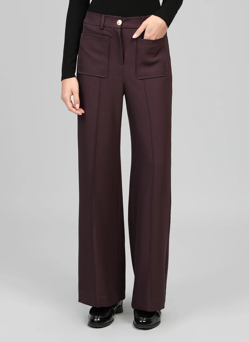 PANTALON PHILICIA wine