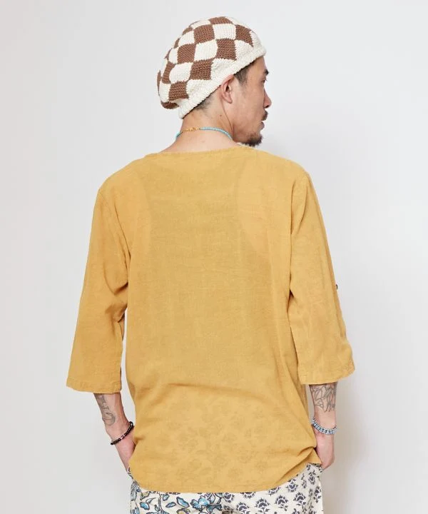 Haut Kurta en crêpe de coton