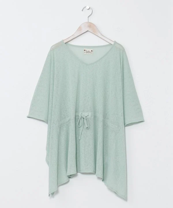 Haut poncho transparent Maomao
