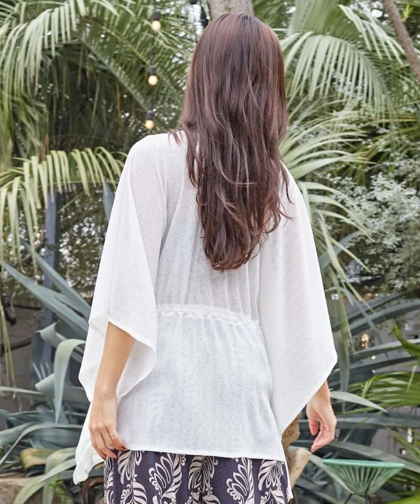 Haut poncho transparent Maomao