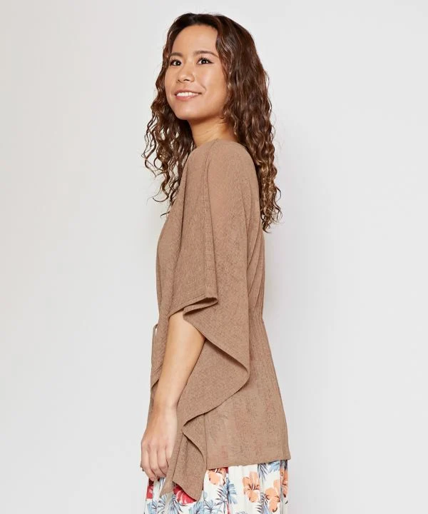 Haut poncho transparent Maomao
