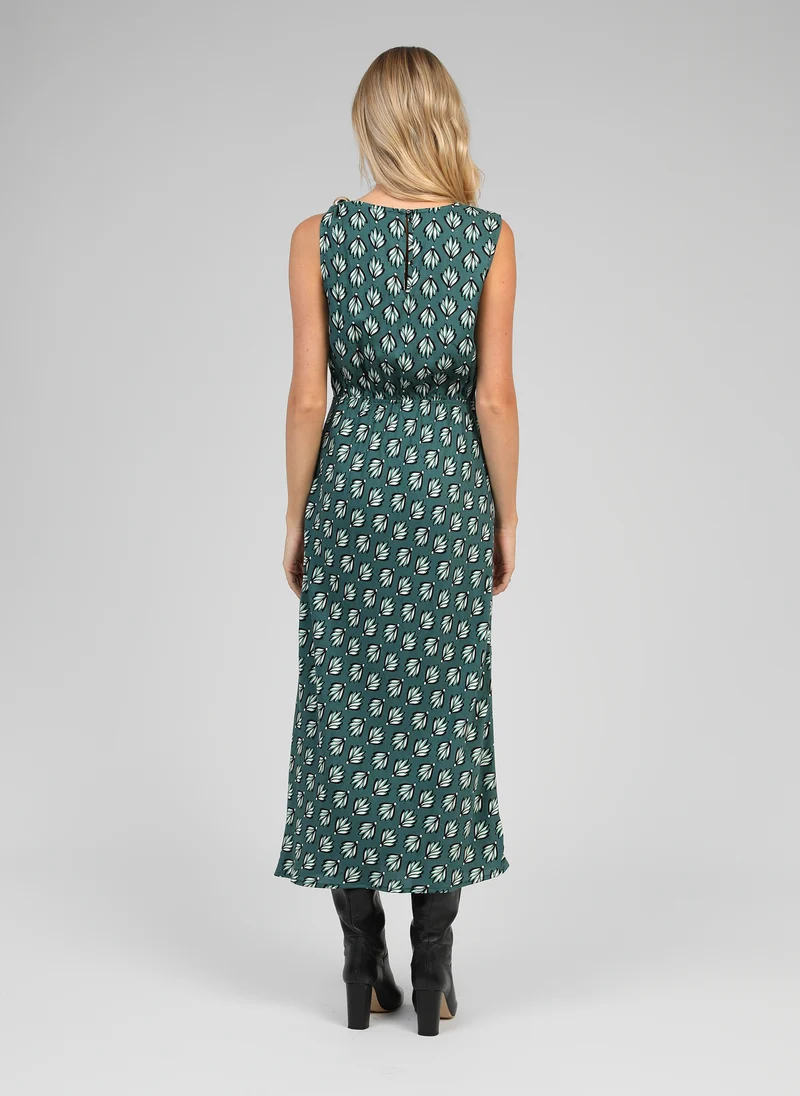 ROBE MIDI MIRKALA zack vert