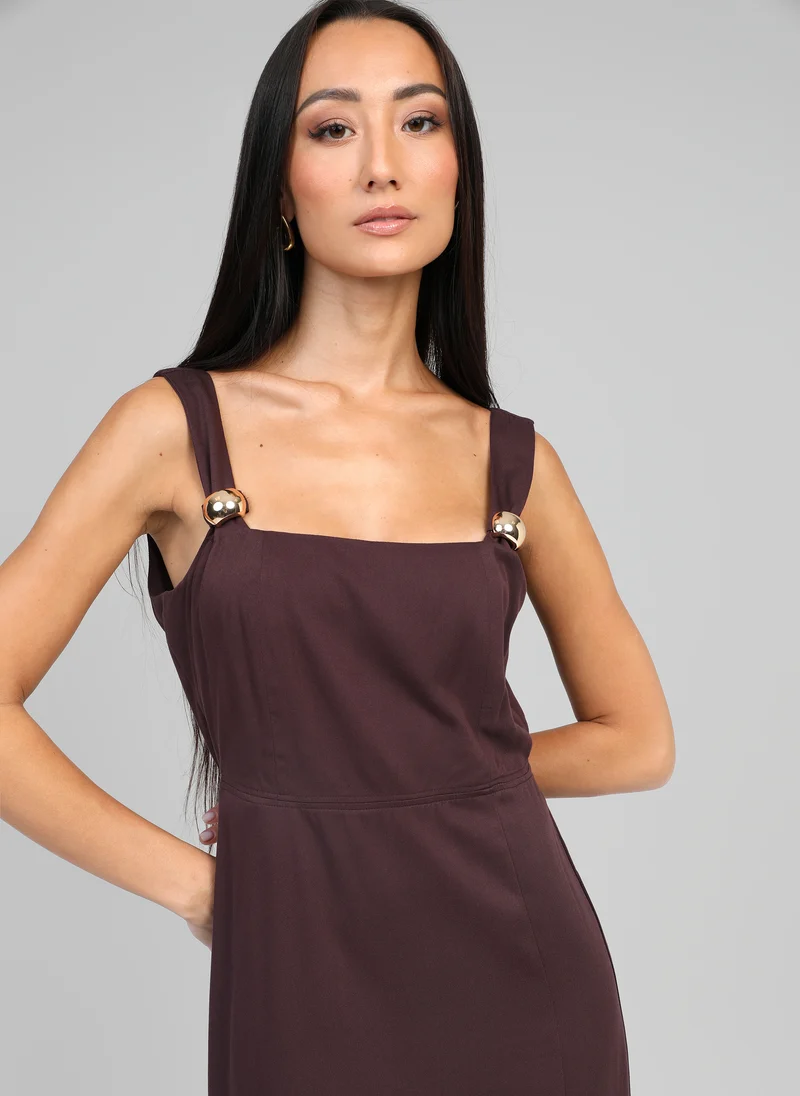 ROBE MIDI MANILA wine