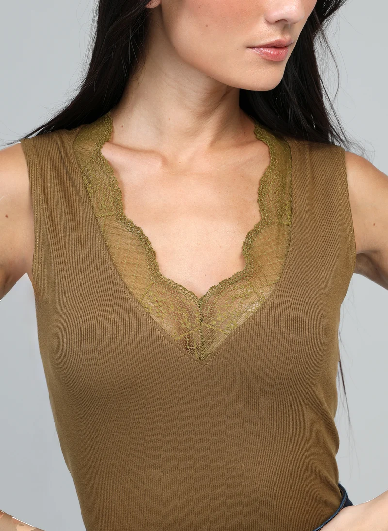 DEBARDEUR ASTURIE olive